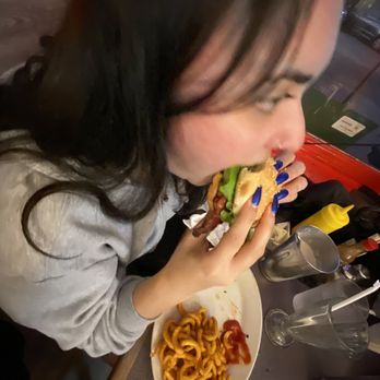 Bill's Place - I think this the moment she blacked out. Not sure tho it was a crazy time. - Burgers Near Me - San Francisco, California