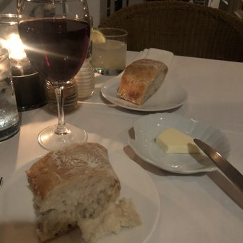 Louie's Backyard - bread with butter amazing - New American Near Me - Key West, Florida