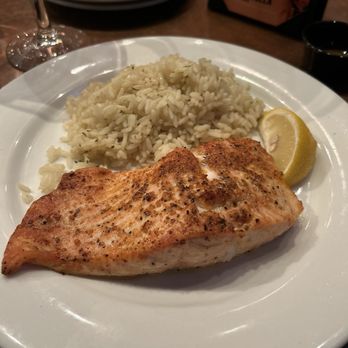 Crimson American Grill - Broiled Salmon - American Near Me - York, Pennsylvania Crimson American Grill - Broiled Salmon - American Near Me - York, Pennsylvania