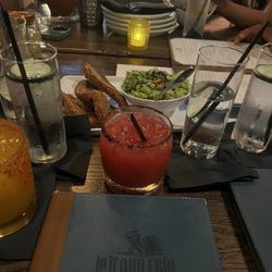 La Tequileria - Jesus Maria, and Guacamole appetizer served with chicharrones