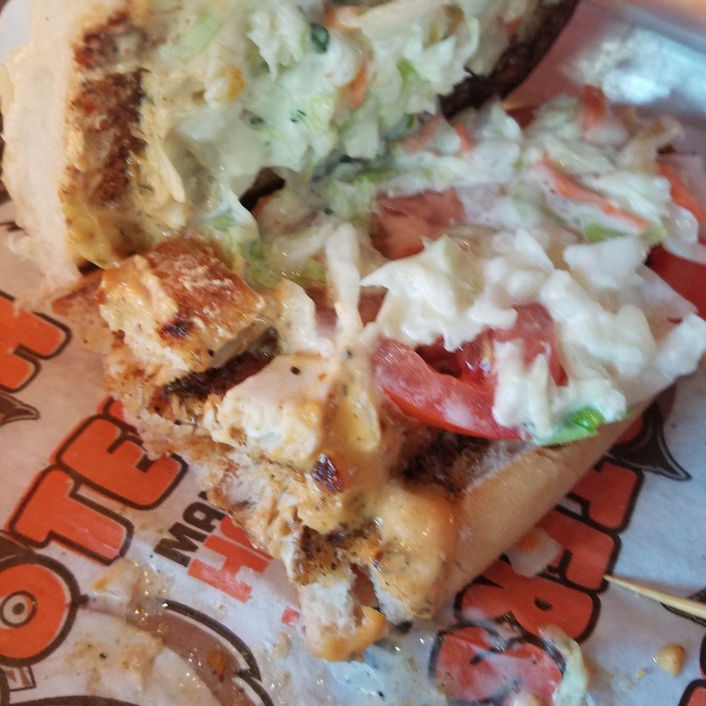 Hooters - Inside of the blackened mahi mahi. One of my favorite things to order here. - American Near Me - Tucson, Arizona Hooters - Inside of the blackened mahi mahi. One of my favorite things to order here. - American Near Me - Tucson, Arizona