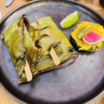 Ettan - Black code in banana leaf - Indian Near Me - Palo Alto, California