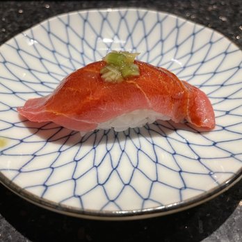 Kaigen - Omakase - toro (tuna) nigiri - Japanese Near Me - Orange, California