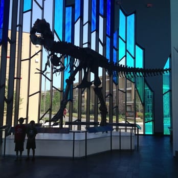Museum at PrairieFire - My sons in front of the Dinosaur exhibit. - Museums Near Me - Overland Park, Kansas Museum at PrairieFire - My sons in front of the Dinosaur exhibit. - Museums Near Me - Overland Park, Kansas