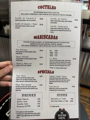 Menu photo 6 Da Seafood Cartel Haleiwa, HI