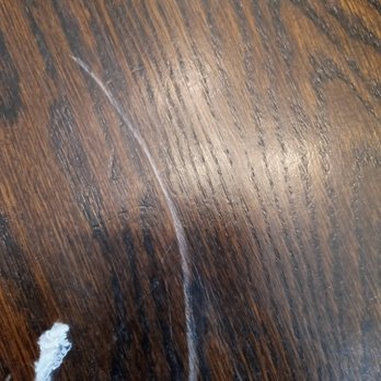 Unique Customization & Repair - Scratch on hardwood floor - Furniture Repair Near Me Unique Customization & Repair - Scratch on hardwood floor - Furniture Repair Near Me