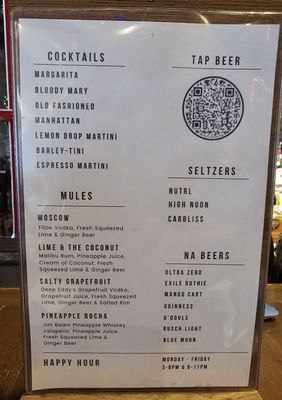 Menu photo 1 Barleys Bar Council Bluffs, IA
