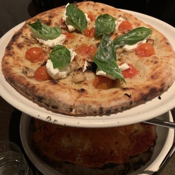 Base Pizzeria - Burrata. And a cheese/pepperoni underneath! - Pizza Near Me - Phoenix, Arizona