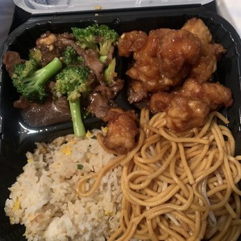 Z's Kitchen - Beef & broccoli, Orange Chicken Dinner - Asian Fusion Near Me - Orange, California