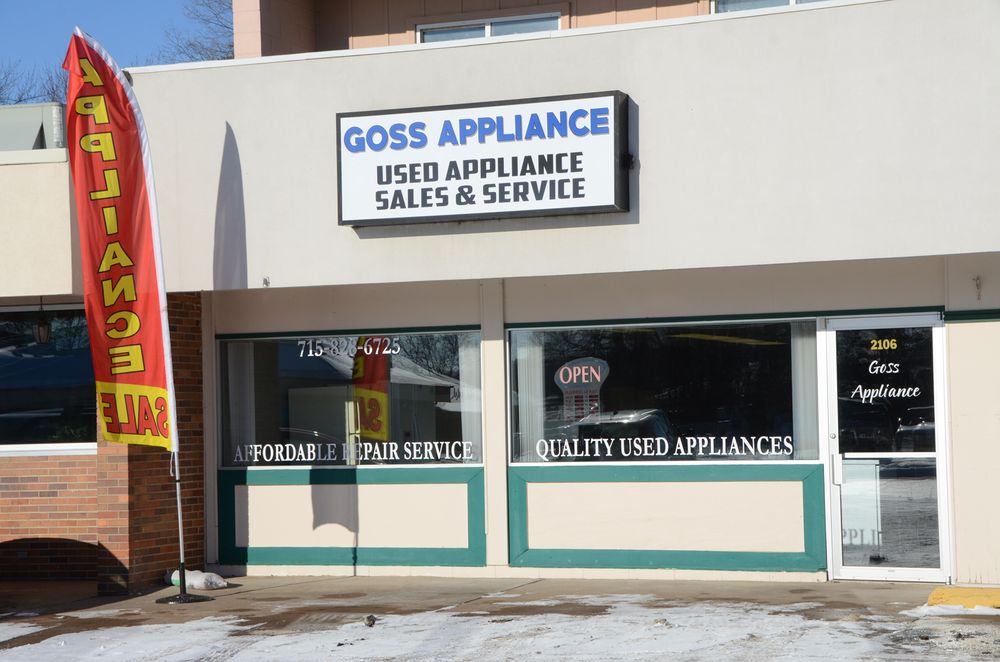 GOSS USED APPLIANCE CLOSED Updated August 2024 2106 Cameron St