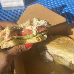 Lighthouse Fountain & Grill - Tuna sandwich