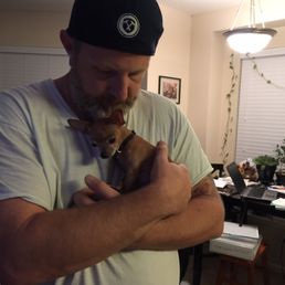 Our new three pound pack member with a personality out of this world. Our new three pound pack member with a personality out of this world.
