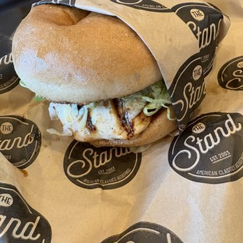 The Stand - American Classics Redefined - Gluten free Build-Your-Own Chicken Sandwich - New American Near Me - Santee, California The Stand - American Classics Redefined - Gluten free Build-Your-Own Chicken Sandwich - New American Near Me - Santee, California
