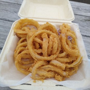 Schutty's Seafood - It takes something special, inside or outside to impress me with Onion Rings - Seafood Near Me - West Bath, Maine Schutty's Seafood - It takes something special, inside or outside to impress me with Onion Rings - Seafood Near Me - West Bath, Maine
