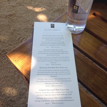 Alpha Omega - Wineries Near Me - Saint Helena, California Alpha Omega - Wineries Near Me - Saint Helena, California