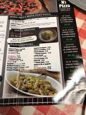 Menu photo 2 I Love NY Pizza Ballston Spa, NY Menu photo 2 I Love NY Pizza Ballston Spa, NY