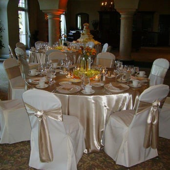 Sitting Pretty Elegant Linens - Champagne Shantung Satin Tablecloths & Sashes - Party Equipment Rentals Near Me - Oxnard, California Sitting Pretty Elegant Linens - Champagne Shantung Satin Tablecloths & Sashes - Party Equipment Rentals Near Me - Oxnard, California