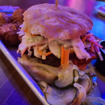 Ole Red - Nashville Hot Chicken Biscuit - Southern Near Me - Orlando, Florida Ole Red - Nashville Hot Chicken Biscuit - Southern Near Me - Orlando, Florida