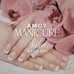 Amoy Salon and Spa - Gel nail Services at Amoy Salon 908-688-6888