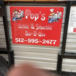 a sign for pop's a sign for pop's