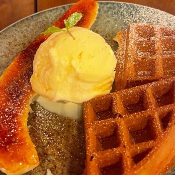 The Sister Restaurant & Cafe - Banana and waffles - Thai Near Me - Honolulu, Hawaii The Sister Restaurant & Cafe - Banana and waffles - Thai Near Me - Honolulu, Hawaii