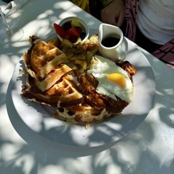 Smothered - Chicken and waffles - Breakfast & Brunch Near Me - Albuquerque, New Mexico