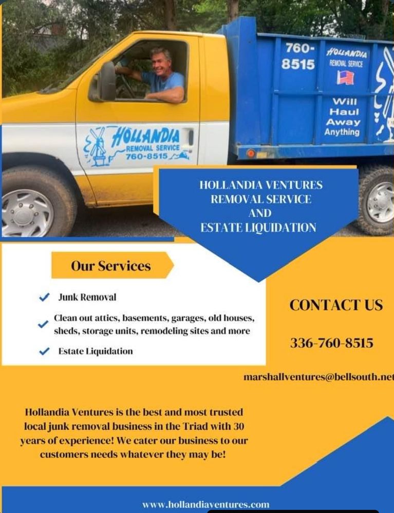 HOLLANDIA VENTURES REMOVAL SERVICE Updated July 2024 338 N Peace