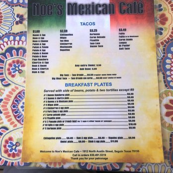 Noe's Tacos - Mexican Near Me - Seguin, Texas Noe's Tacos - Mexican Near Me - Seguin, Texas