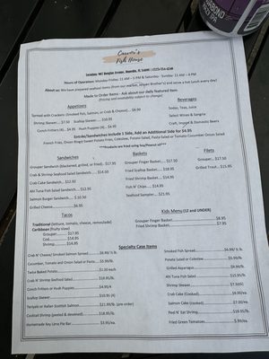 Menu photo 5 Carvor's Fish House Dunedin, FL Menu photo 5 Carvor's Fish House Dunedin, FL
