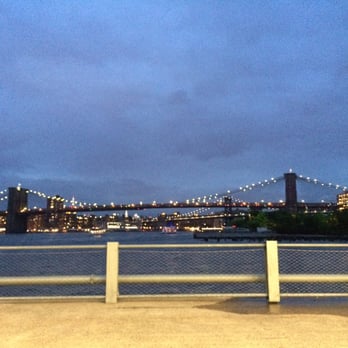Brooklyn Bridge Park - View of the Brooklyn Bridge from the Pier. - Parks Near Me - Brooklyn, New York