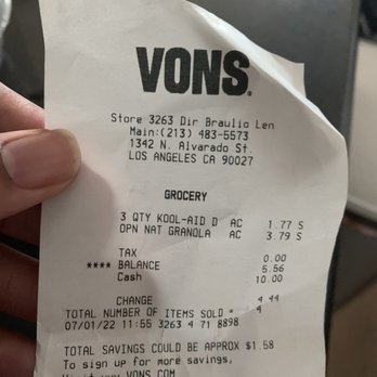 Vons - What I purchased - Grocery Near Me - Los Angeles, California Vons - What I purchased - Grocery Near Me - Los Angeles, California