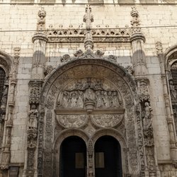 Igreja de Nossa Senhora da Conceição Velha - Portico of the Igreja de Nossa Senhora da Conceição Velha