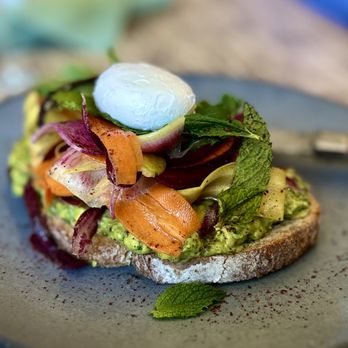 Mayfield - Avocado toast.... but like....  for men. This one had muscles! - New American Near Me - San Juan Capistrano, California