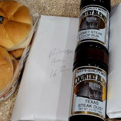 Rudy's Quality Meats - I love the individually wrapped, hand written meats. And they have their own line of spice rubs now!
