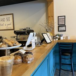 Solid Grounds Coffee Shop - Front counter