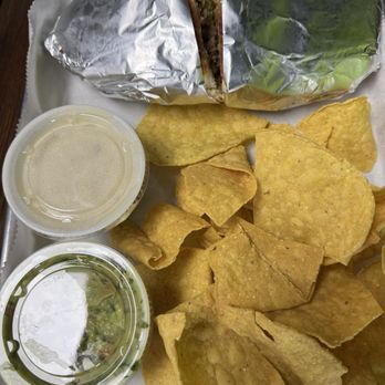 Tacos Coranay - Asada Torta with chips, guac and queso - Food Trucks Near Me - Fort Mill, South Carolina