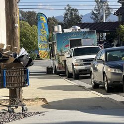 Tacos La Ensenada - This is Street view looking toward Ramsey Street in banning California
