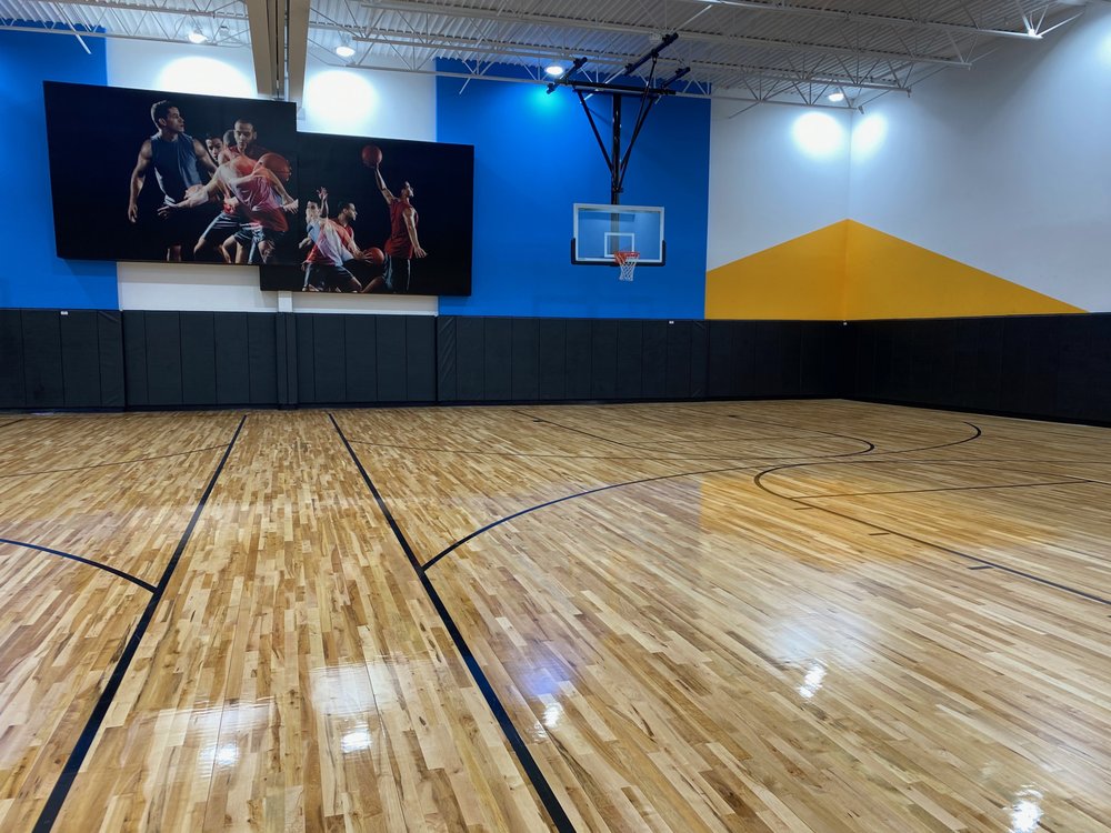 Indoor basketball courts. Yelp
