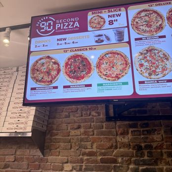 90 Second Pizza - Pizza Near Me - Washington, DC, District of Columbia