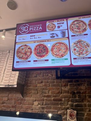 Menu photo 1 90 Second Pizza Washington, DC, DC Menu photo 1 90 Second Pizza Washington, DC, DC
