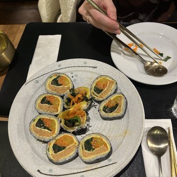 Mokja - Spicy Tuna Kimbap ( ) - Korean Near Me - Astoria, New York Mokja - Spicy Tuna Kimbap ( ) - Korean Near Me - Astoria, New York