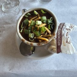 Raymes Steak & Fish House - Spicy black bean soup