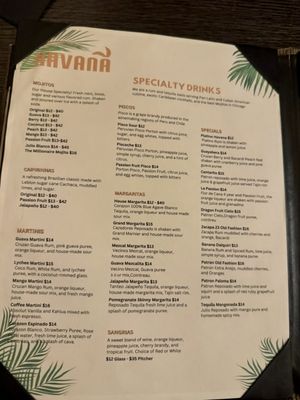 Menu photo 1 Havana Grill Chicago, IL