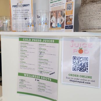 Juice Pod - Front Counter area - Wraps Near Me - Bethlehem, Pennsylvania Juice Pod - Front Counter area - Wraps Near Me - Bethlehem, Pennsylvania