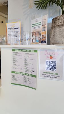 Menu photo 1 Juice Pod Bethlehem, PA Menu photo 1 Juice Pod Bethlehem, PA