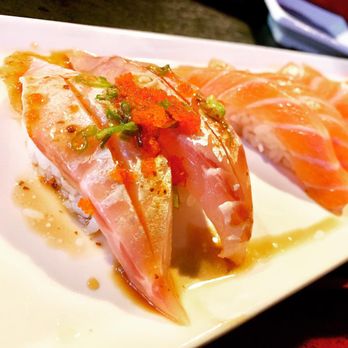 Octopus Japanese Restaurant - Sea Bass sushi - soo delicious!! First time trying it! - Japanese Near Me - Burbank, California Octopus Japanese Restaurant - Sea Bass sushi - soo delicious!! First time trying it! - Japanese Near Me - Burbank, California