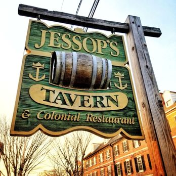 Jessop's Tavern - Beautiful sign! - American Near Me - New Castle, Delaware