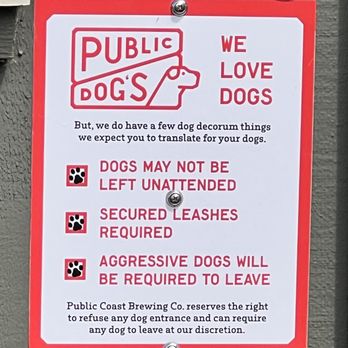 Public Coast Brewing - Dogs welcome. Well, with rules. - American Near Me - Cannon Beach, Oregon Public Coast Brewing - Dogs welcome. Well, with rules. - American Near Me - Cannon Beach, Oregon