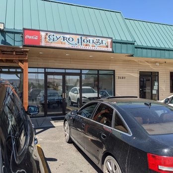 Gyro House - The entrance is all the way to the right - Mediterranean Near Me - Yakima, Washington