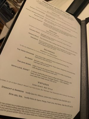 Menu photo 2 Eddie V's Prime Seafood Palm Beach Gardens, FL Menu photo 2 Eddie V's Prime Seafood Palm Beach Gardens, FL
